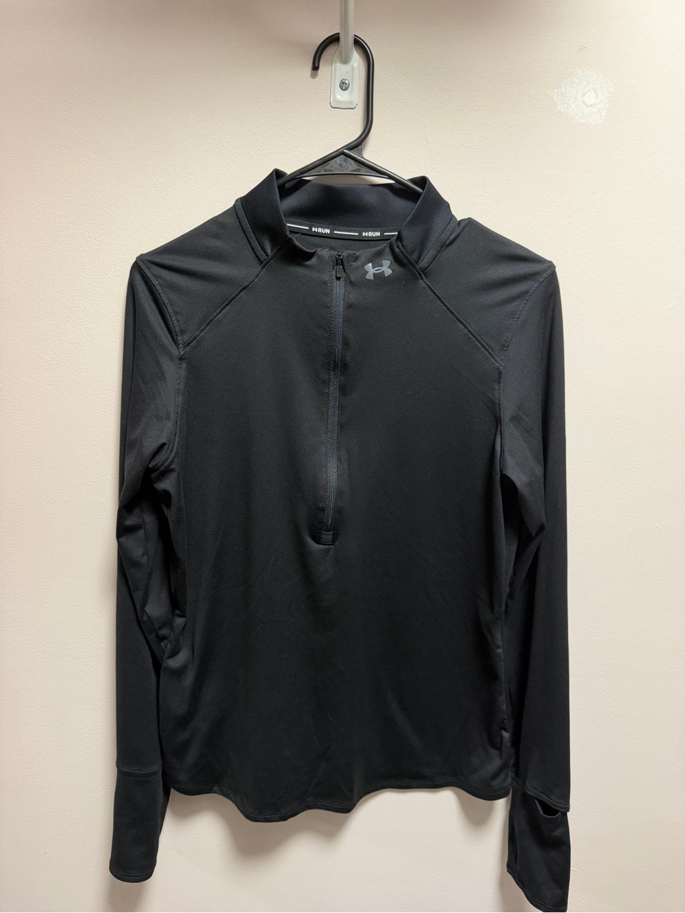 Under Armour Black Quarter-Zip Training Top